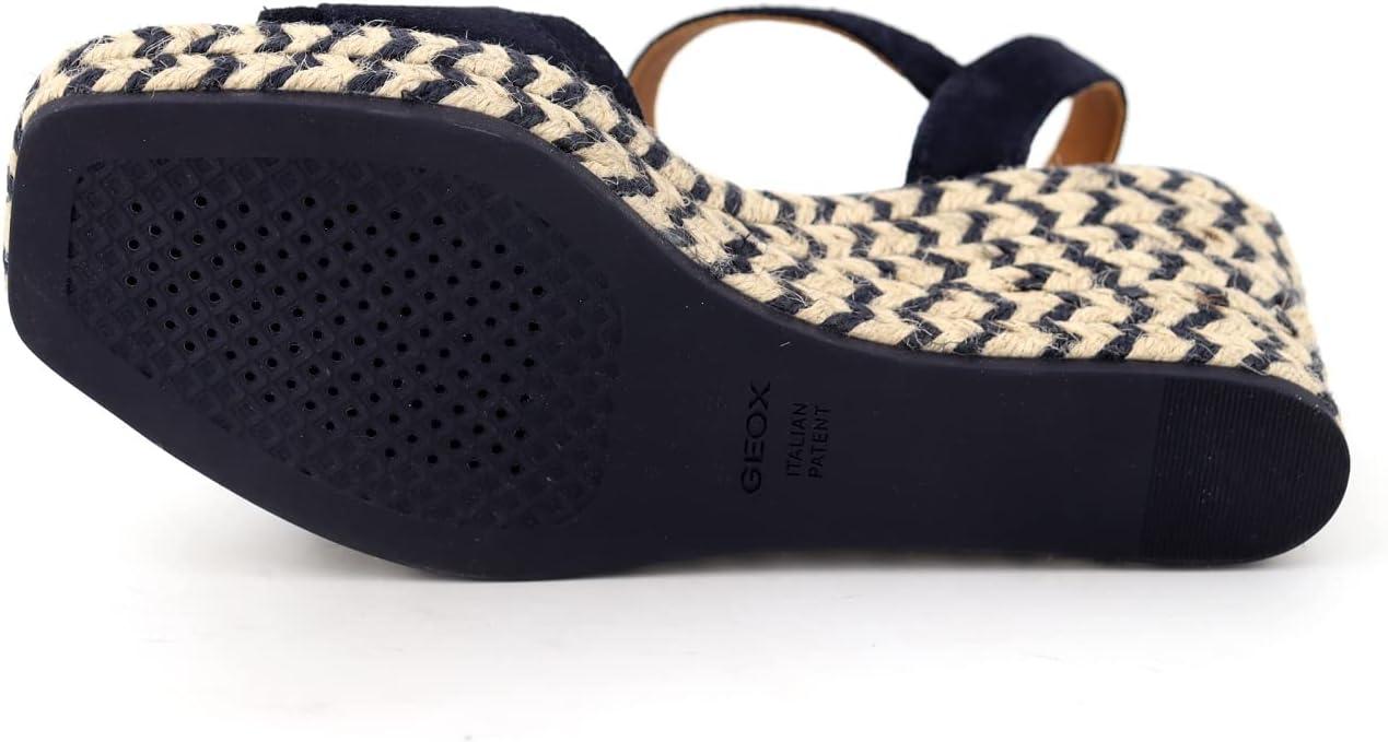 image:imageGeox D Panarea Espadrilles Wedge SandalFemmeBleu Marine