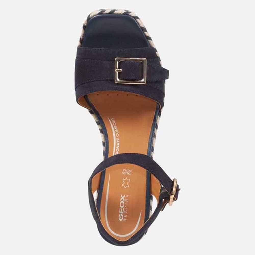 image:imageGeox D Panarea Espadrilles Wedge SandalFemmeBleu Marine