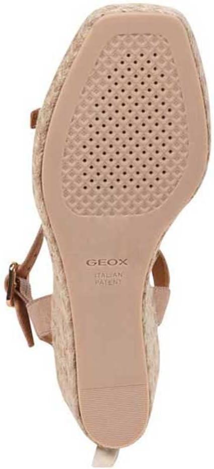 image:imageGeox D Panarea Espadrilles Wedge SandalFemmeCouleur Chair