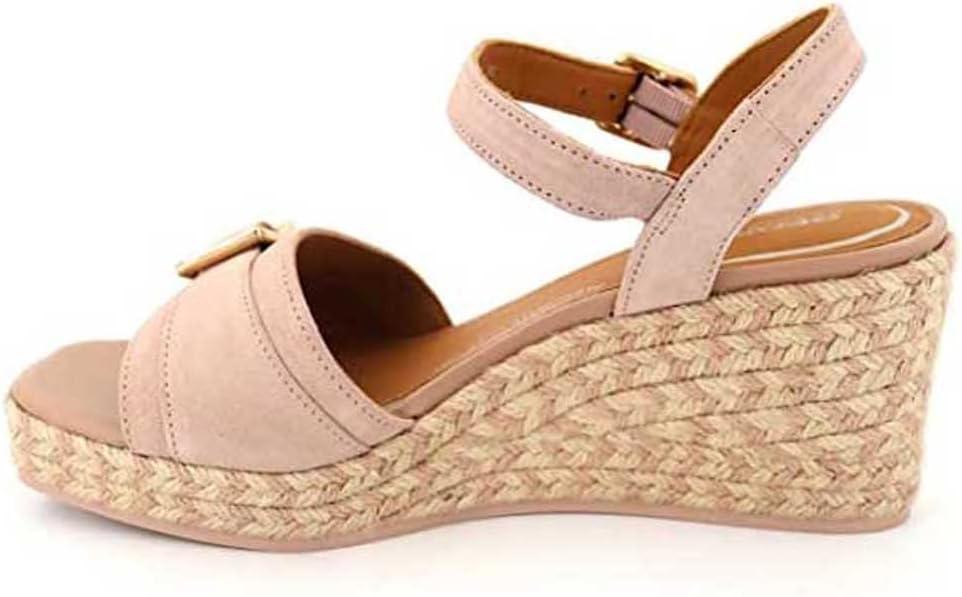 image:imageGeox D Panarea Espadrilles Wedge SandalFemmeCouleur Chair