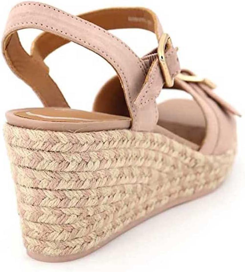 image:imageGeox D Panarea Espadrilles Wedge SandalFemmeCouleur Chair
