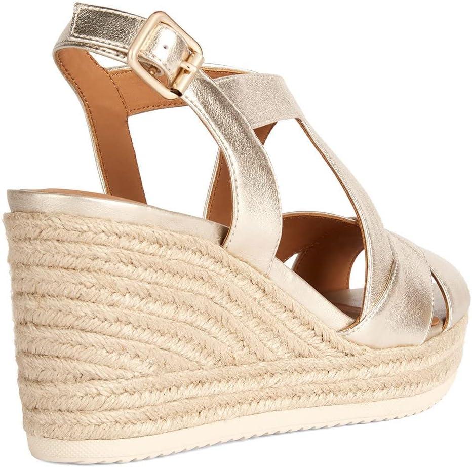 image:imageGeox D Panarea Espadrilles Wedge SandalFemmeDor