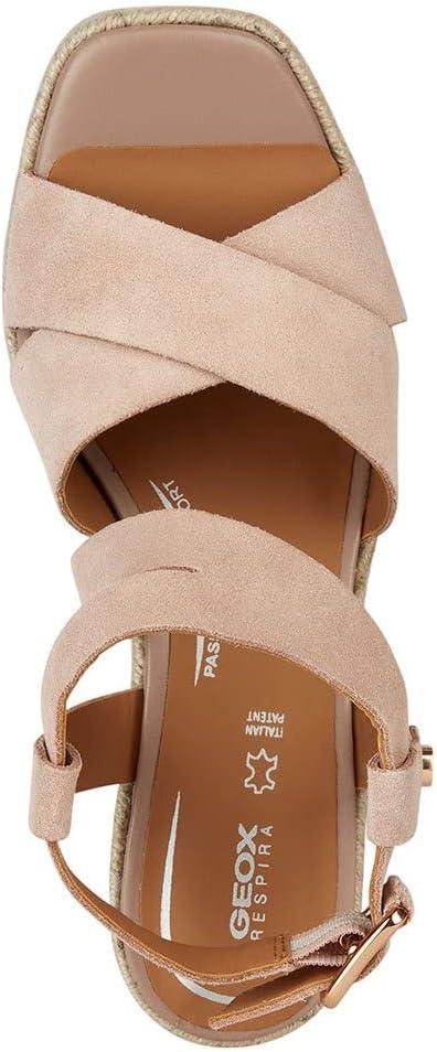 image:imageGeox D Panarea Espadrilles Wedge SandalFemmeNude