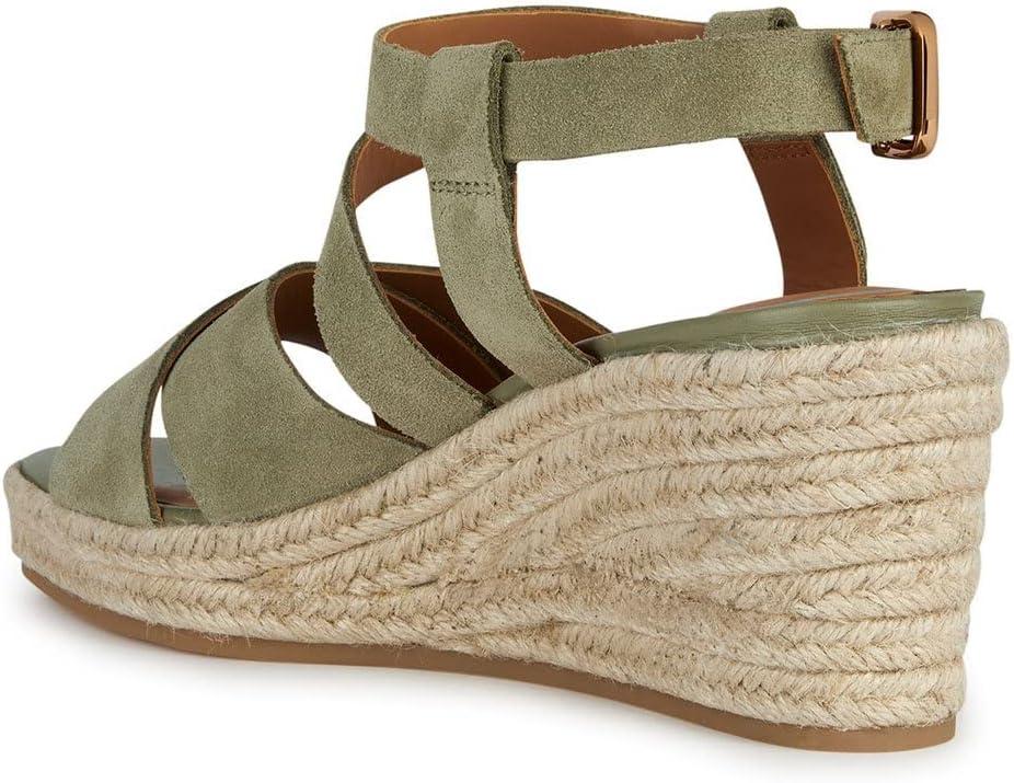 image:imageGeox D Panarea Espadrilles Wedge SandalFemmePistache