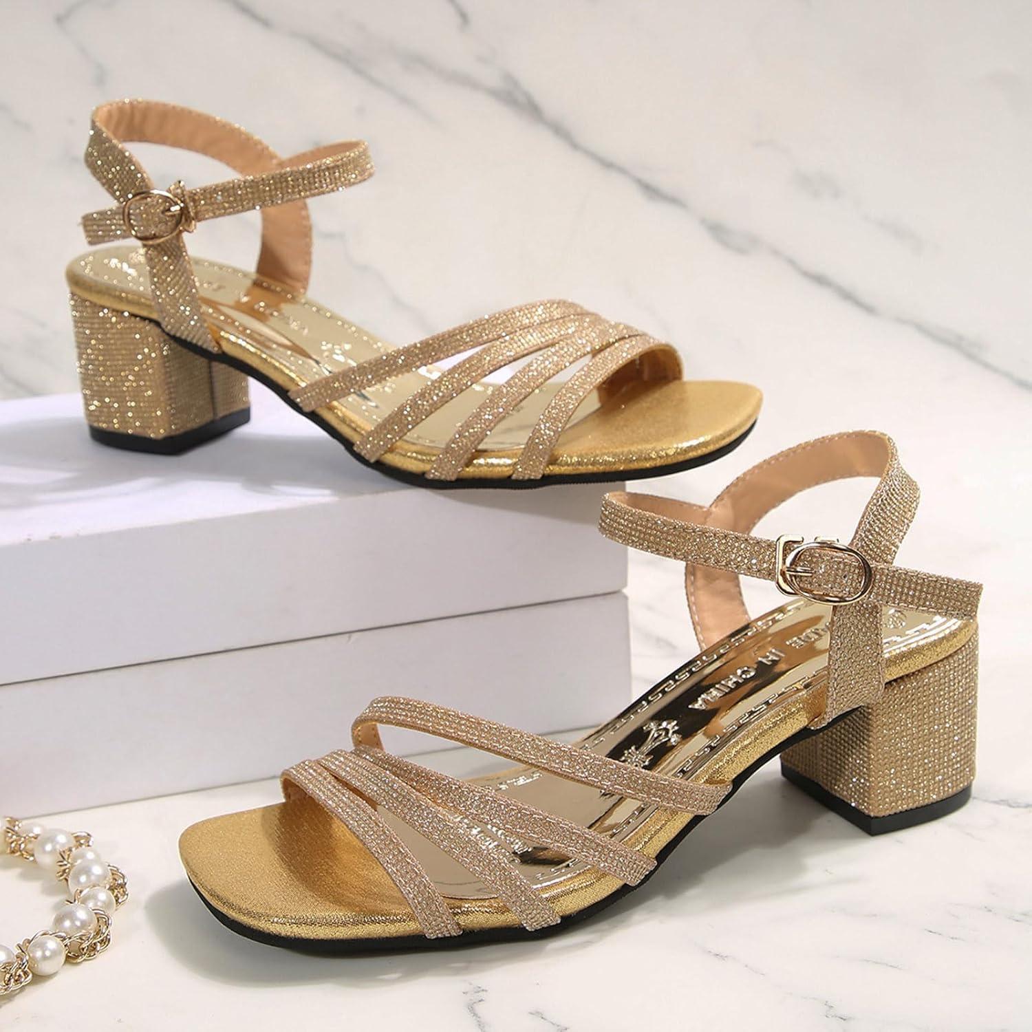 image:imageGnrique Sandales Femme t Confortable Chaussures Compenses Chaussure Et Elegante De Danse Talon Talons Latine Compensee Mariage Orthopdique Orthopedique Escarpins Haut Sandale Confort EtB Or