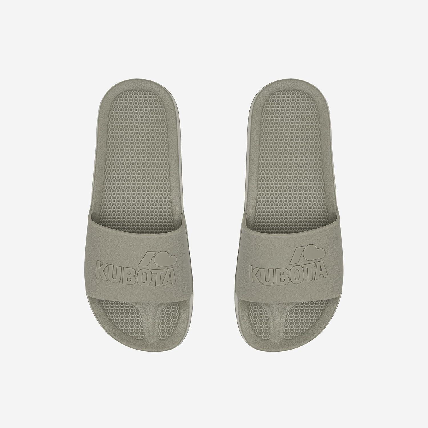 image:imageKubota Claquette Homme Femme Sandales enfiler Chaussures Pour Piscine et Plage Sandales tBeige Plain