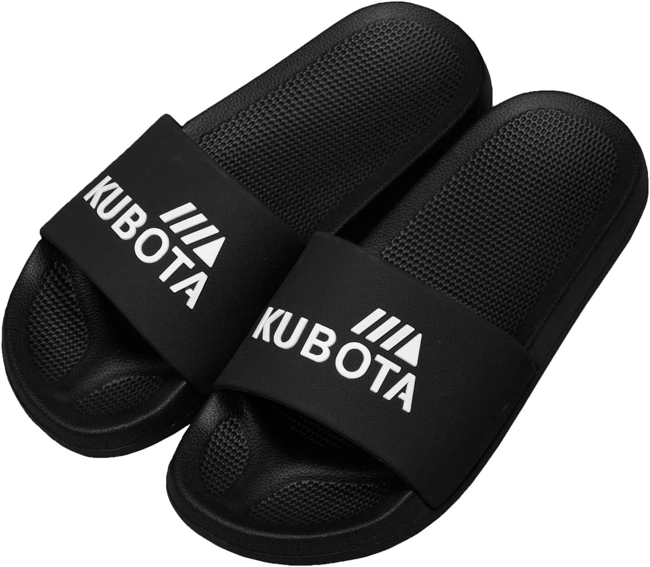 image:imageKubota Claquette Homme Femme Sandales enfiler Chaussures Pour Piscine et Plage Sandales tNoir