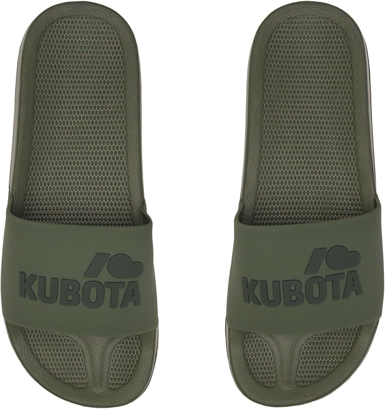 image:imageKubota Claquette Homme Femme Sandales enfiler Chaussures Pour Piscine et Plage Sandales tNouve Khaki
