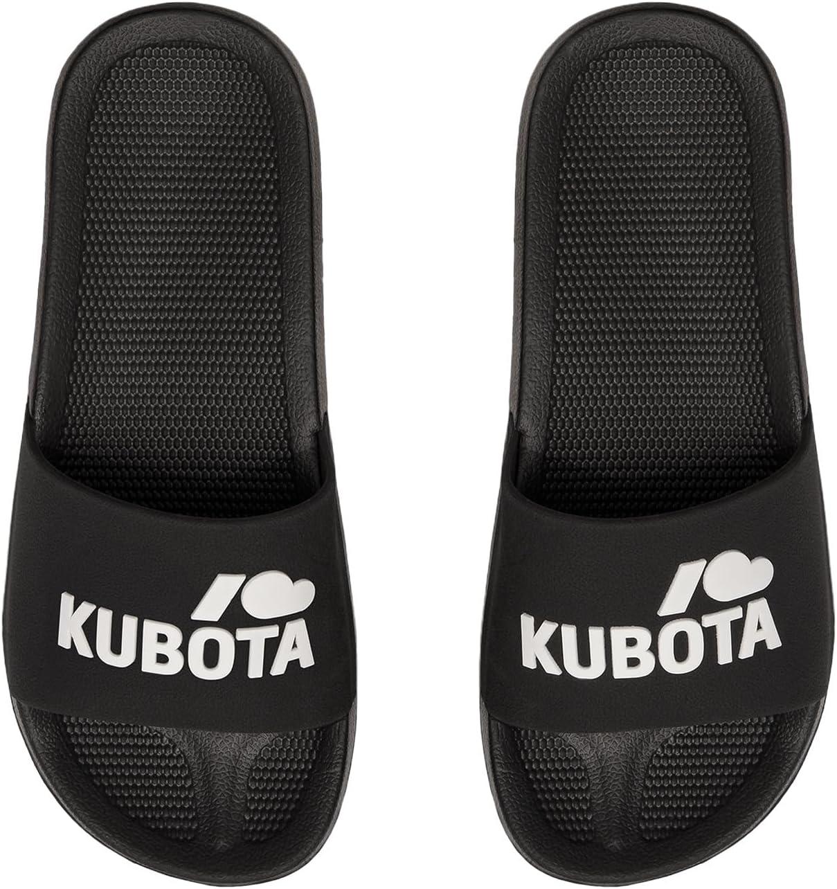 image:imageKubota Claquette Homme Femme Sandales enfiler Chaussures Pour Piscine et Plage Sandales tNouve Noir
