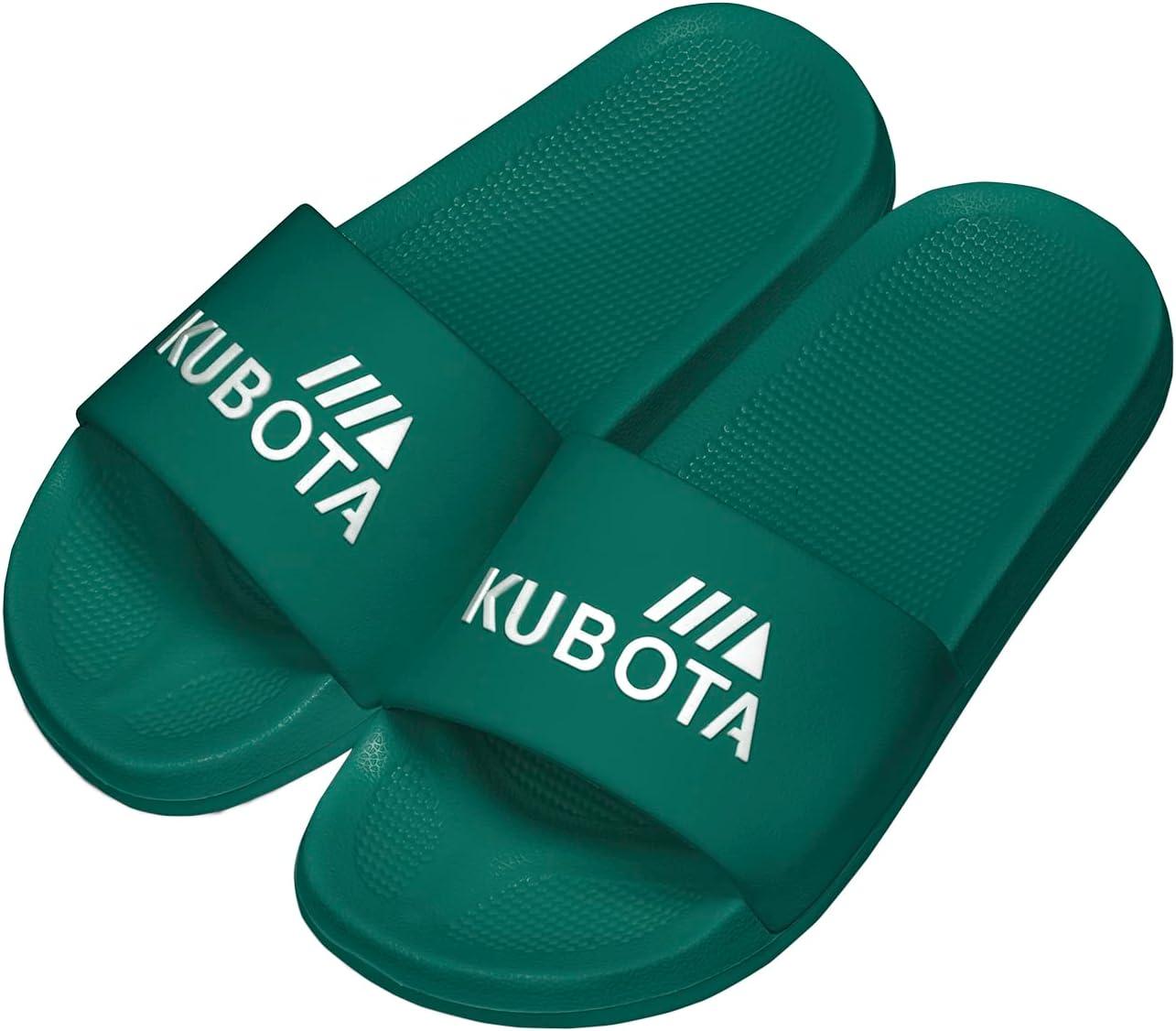 image:imageKubota Claquette Homme Femme Sandales enfiler Chaussures Pour Piscine et Plage Sandales tVert Fonc