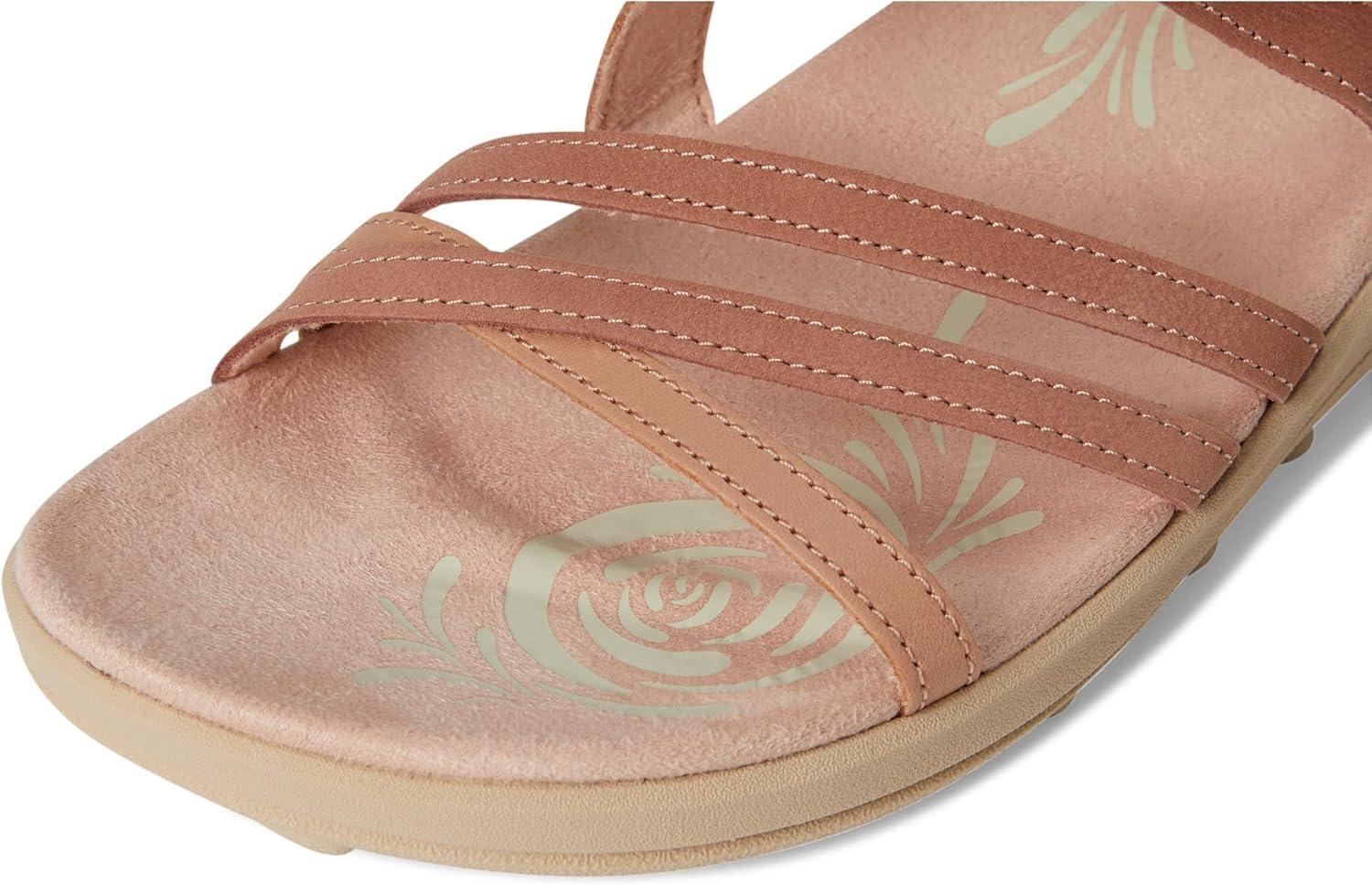 image:imageMerrell Harbor Backstrap SandaleFemmeTan Rose