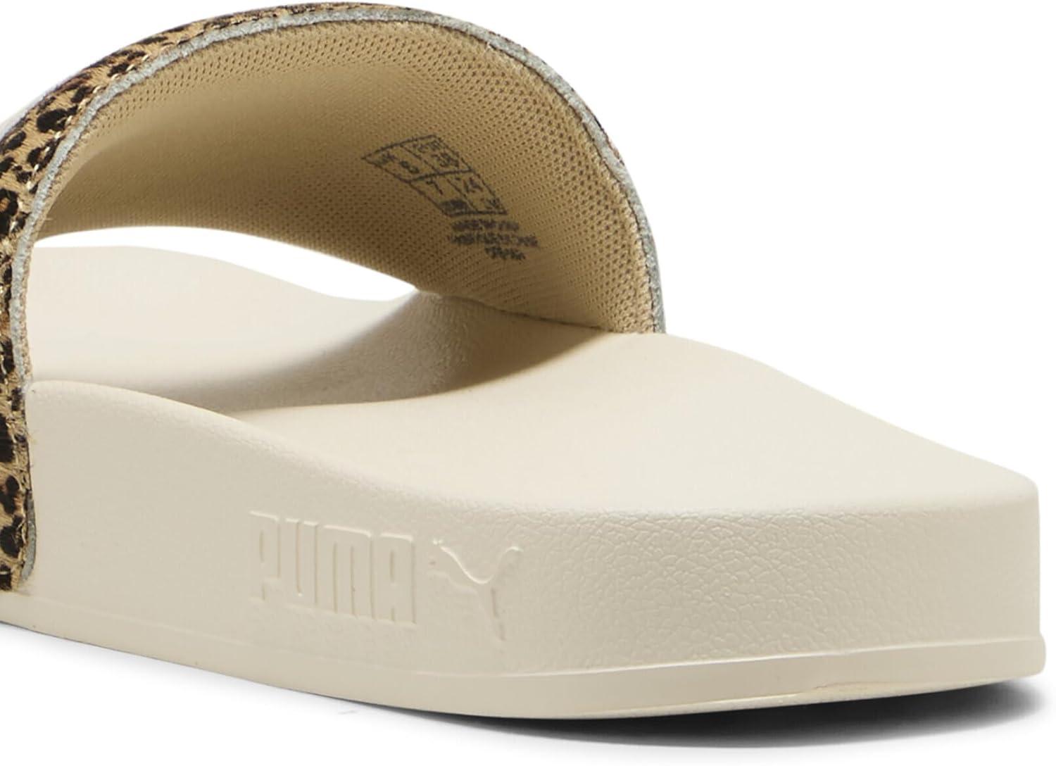 image:imagePUMA Leadcat 20 Animal Flair Sandales enfilerFemmeAlpine Snow Puma Gold