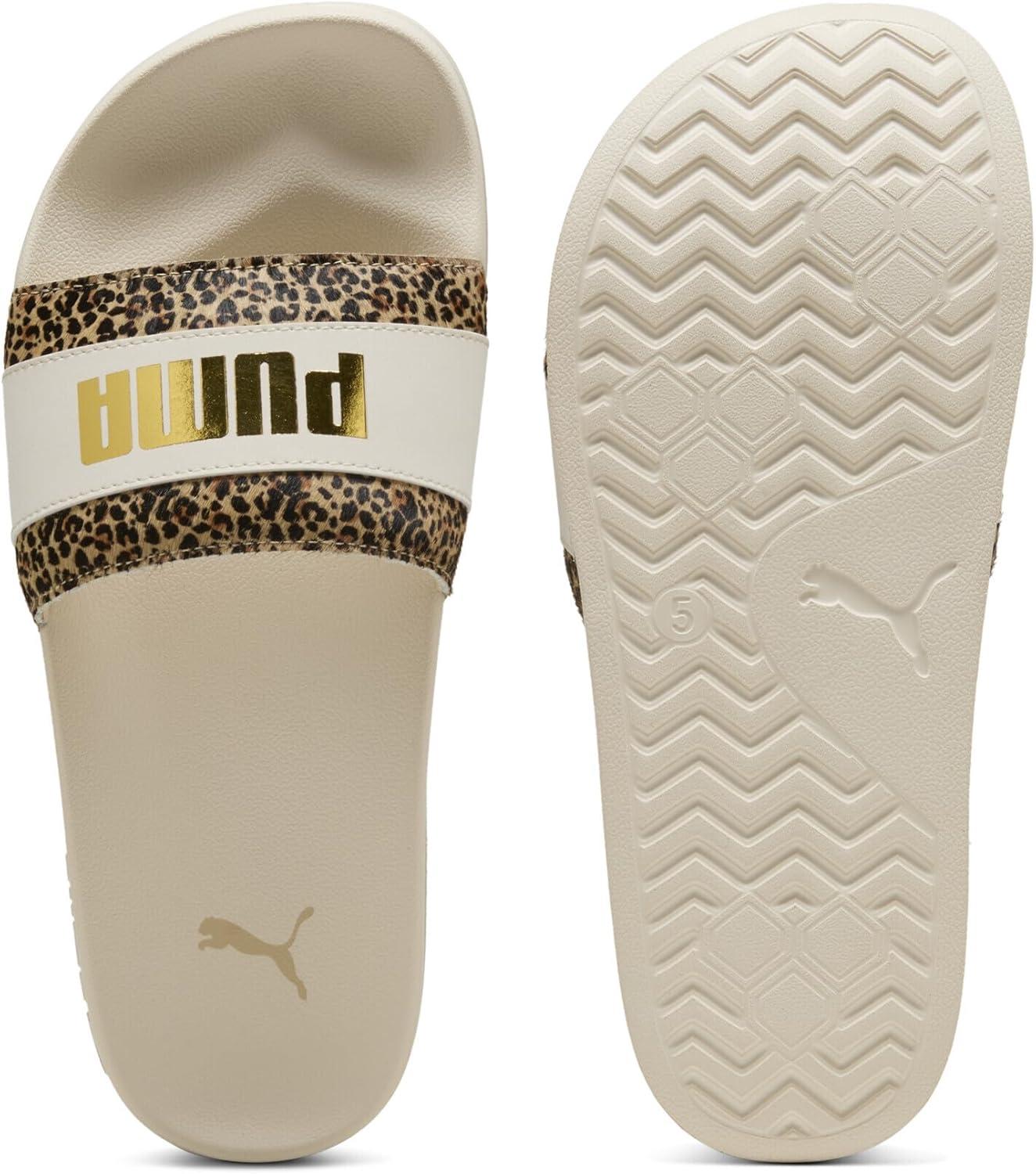image:imagePUMA Leadcat 20 Animal Flair Sandales enfilerFemmeAlpine Snow Puma Gold