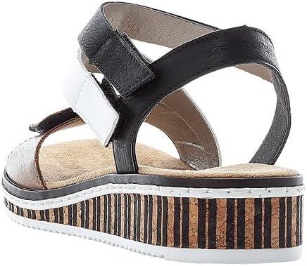 image:imageRieker V3670 SandaleFemmeBeige Combi 64