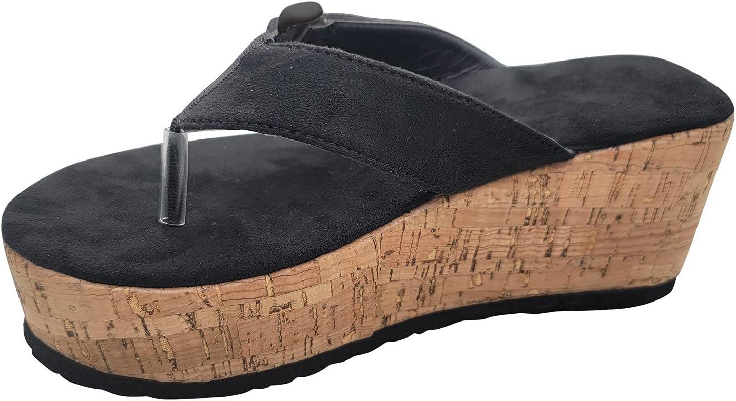 image:imageSandales OrthopDiques Hallux Valgus Chaussure Confortable et Souple de Sport et DExtRieur pour Femme Claquette BohMe Orthopedique DT4le Noir