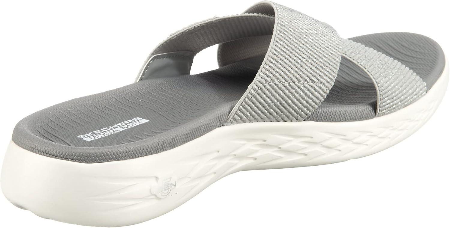 image:imageSkechers Onthego 600 Glistening Sandale femmeGris