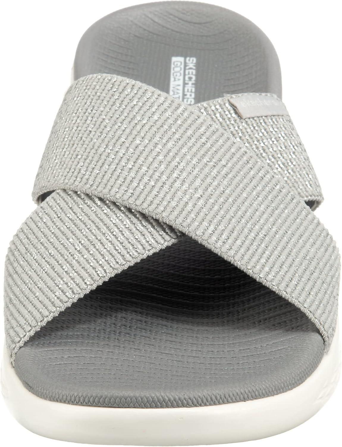 image:imageSkechers Onthego 600 Glistening Sandale femmeGris