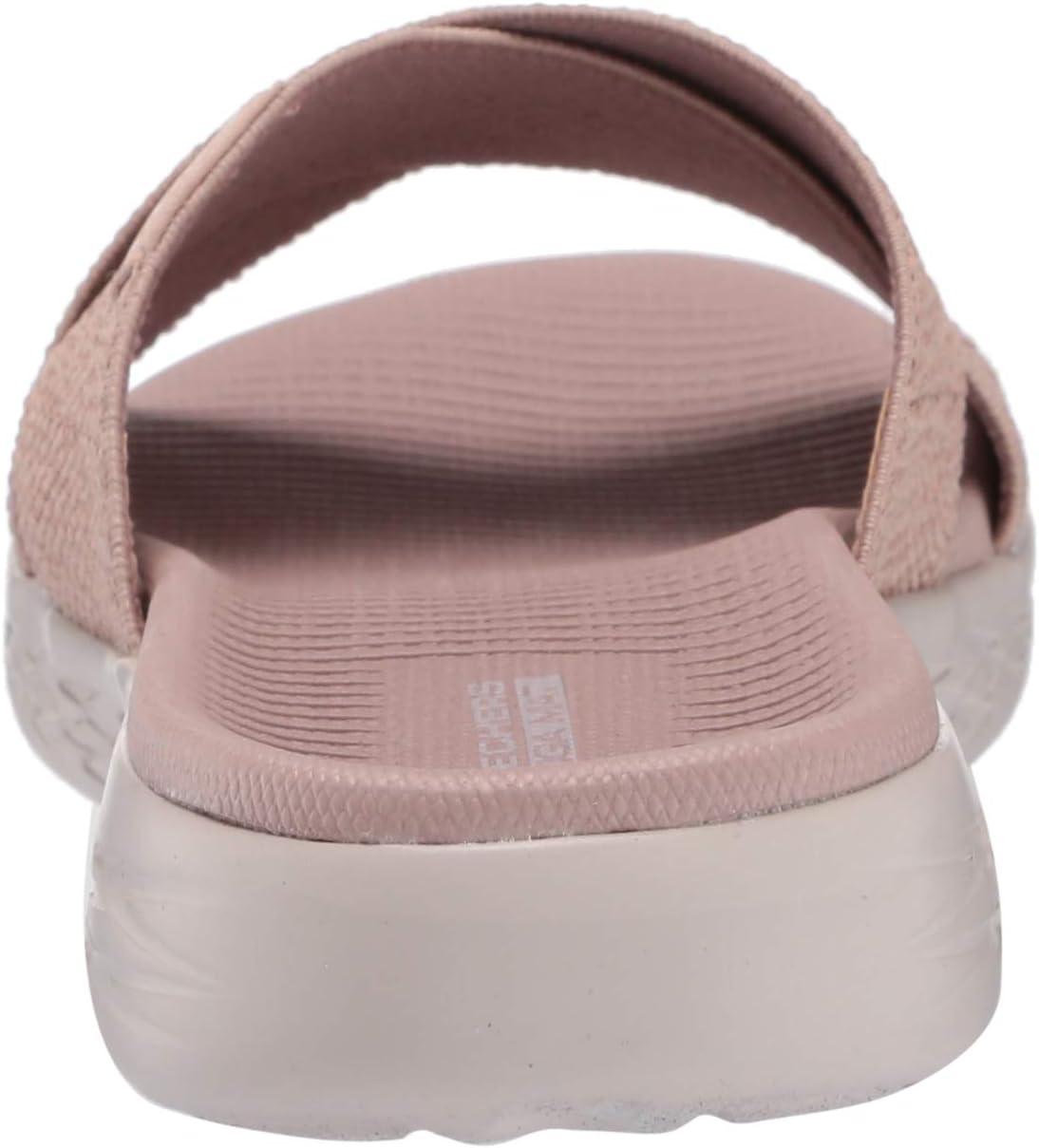 image:imageSkechers Onthego 600 Glistening Sandale femmeOr Rose5