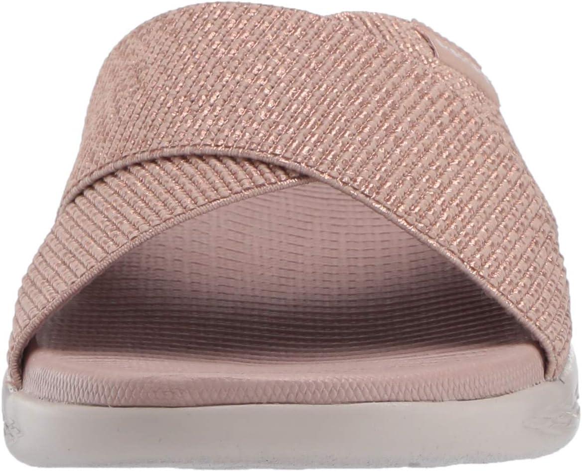 image:imageSkechers Onthego 600 Glistening Sandale femmeOr Rose5