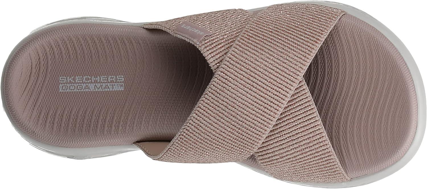 image:imageSkechers Onthego 600 Glistening Sandale femmeOr Rose5