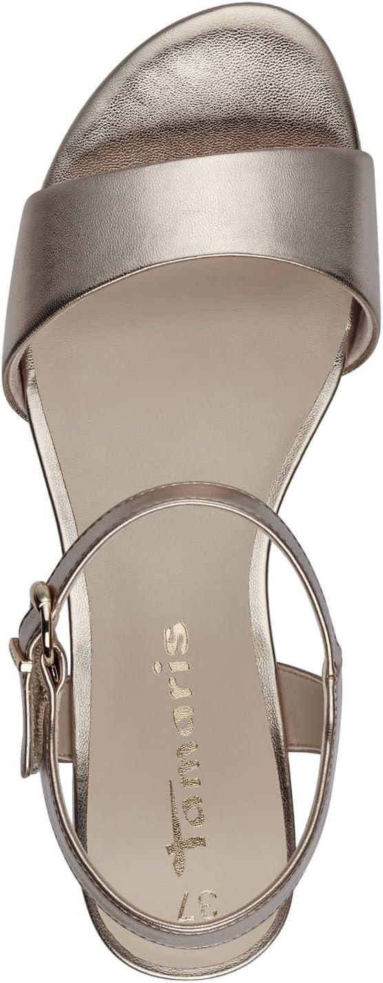 image:imageTamaris Sandale Talon 12824942 ajuste Taille EUOr Clair