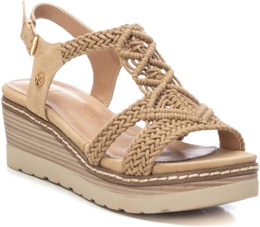 image:imageXTI Sandales 142838 OffWhite Hauteur 6cm WedgeBeige