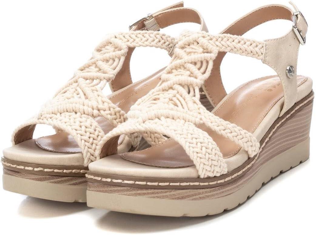 image:imageXTI Sandales 142838 OffWhite Hauteur 6cm WedgeBlanc