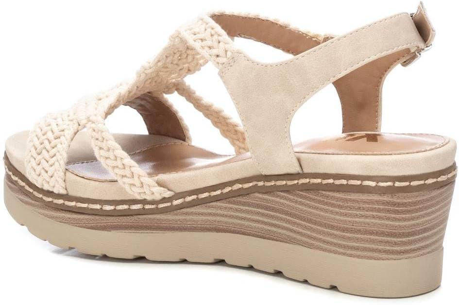 image:imageXTI Sandales 142838 OffWhite Hauteur 6cm WedgeBlanc