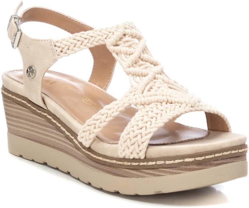image:imageXTI Sandales 142838 OffWhite Hauteur 6cm WedgeBlanc