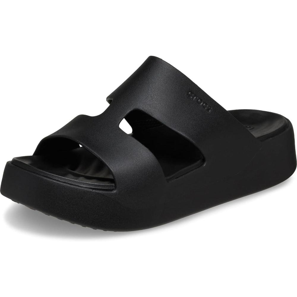 image:imageCrocs Femme Getaway Platform HStrap SandaleNoir