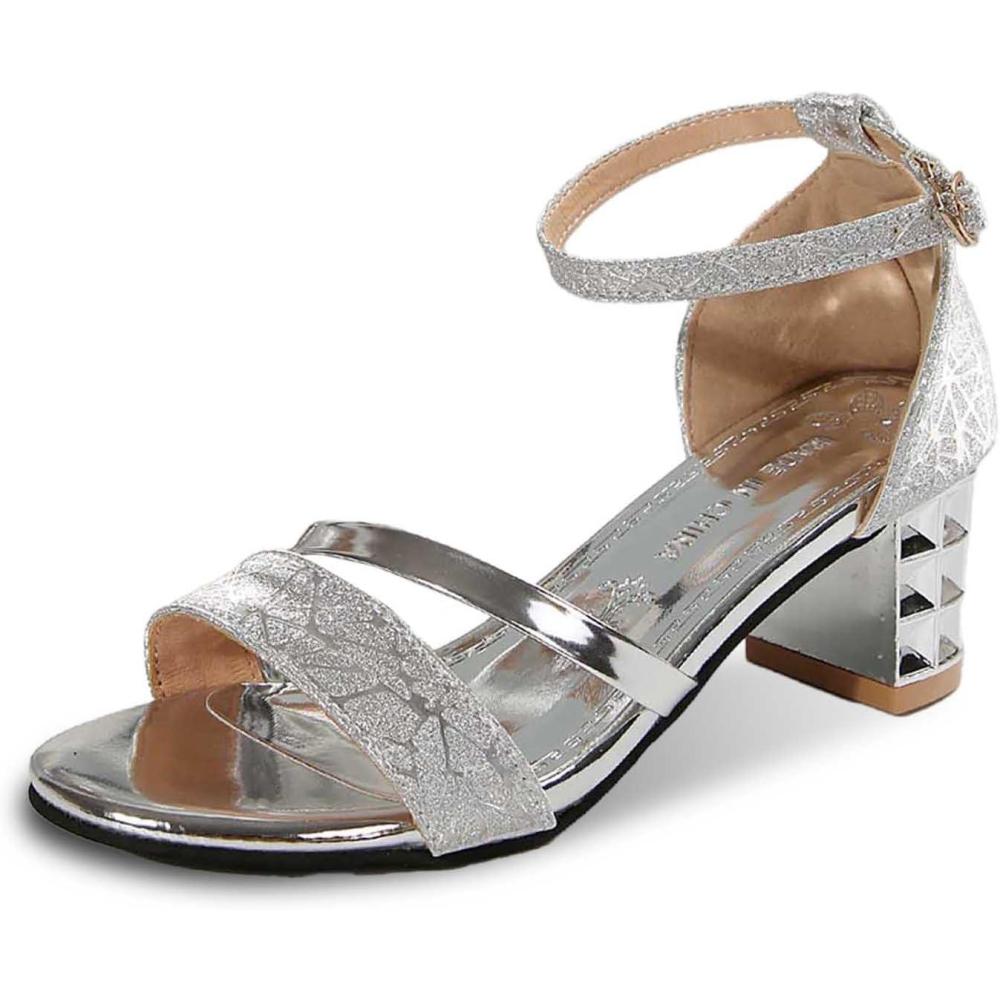 image:imageGnrique Sandales Femme t Confortable Chaussures Compenses Chaussure Et Elegante De Danse Talon Talons Latine Compensee Mariage Orthopdique Orthopedique Escarpins Haut Sandale Confort EtA Argent