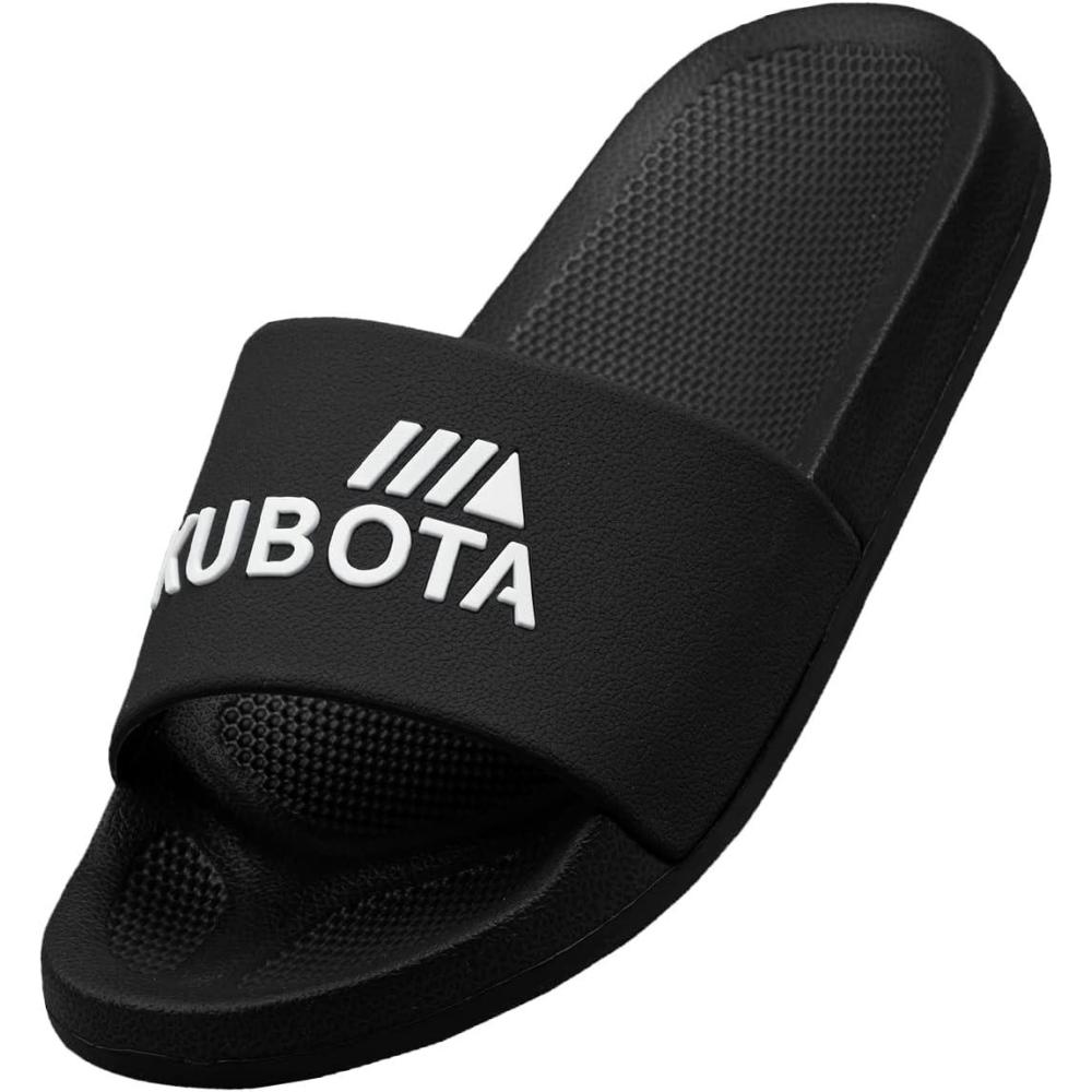 image:imageKubota Claquette Homme Femme Sandales enfiler Chaussures Pour Piscine et Plage Sandales tNoir