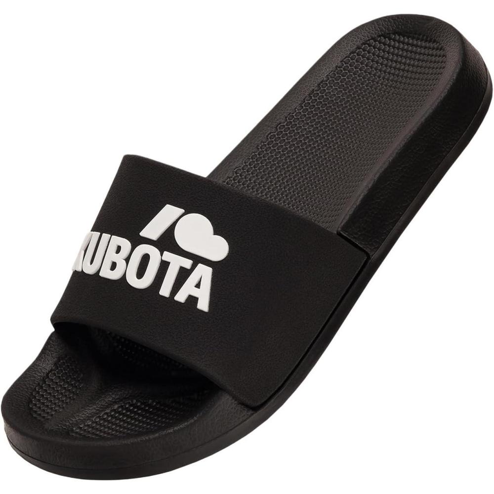 image:imageKubota Claquette Homme Femme Sandales enfiler Chaussures Pour Piscine et Plage Sandales tNouve Noir