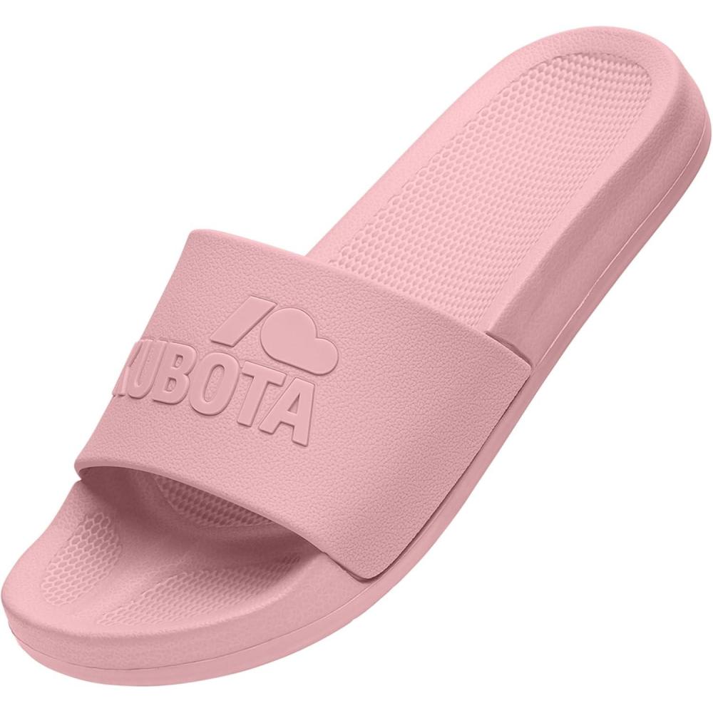 image:imageKubota Claquette Homme Femme Sandales enfiler Chaussures Pour Piscine et Plage Sandales tRose Plain