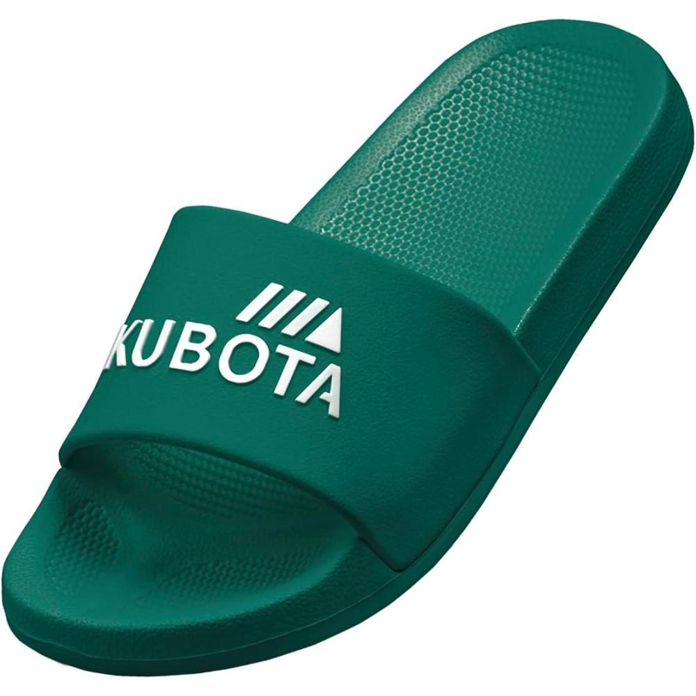 image:imageKubota Claquette Homme Femme Sandales enfiler Chaussures Pour Piscine et Plage Sandales tVert Fonc