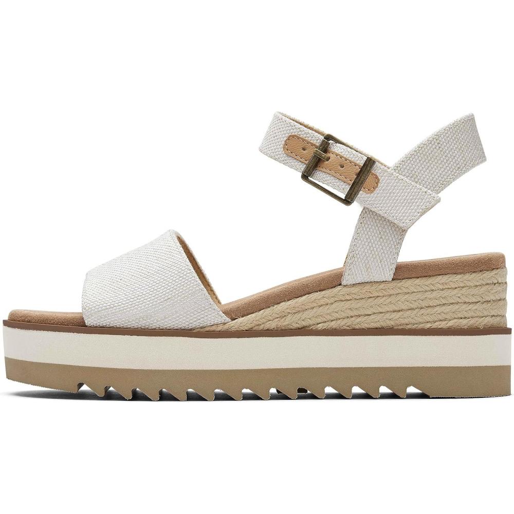 image:imageTOMS Sandales Diana pour femme large largeur Daim bleu ciel dlavNaturel