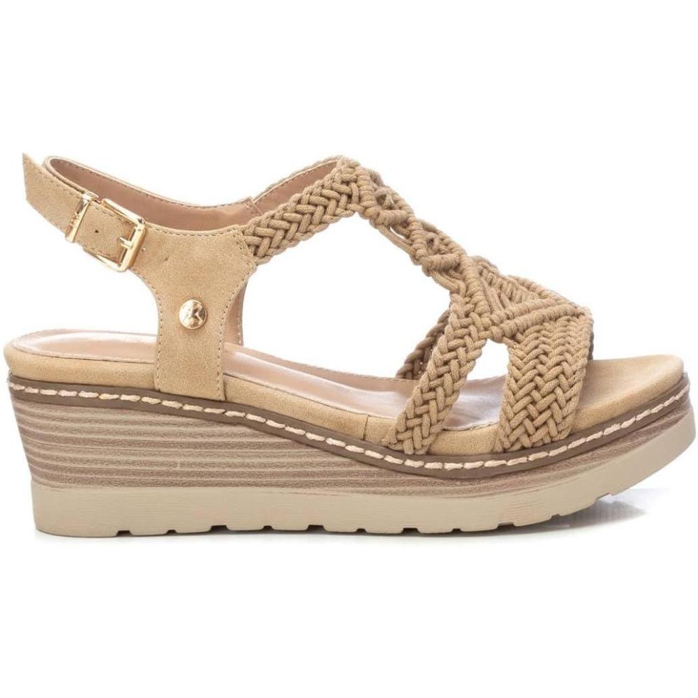 image:imageXTI Sandales 142838 OffWhite Hauteur 6cm WedgeBeige