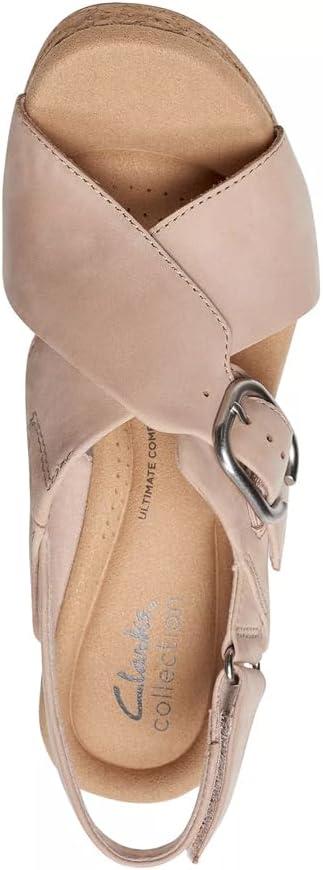 image:imageClarks Giselle Colombe Sandale caleFemmeNubuck Sable