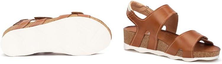 image:imageSandales Semelles compenses en Cuir Mahon pour FemmeBrandy