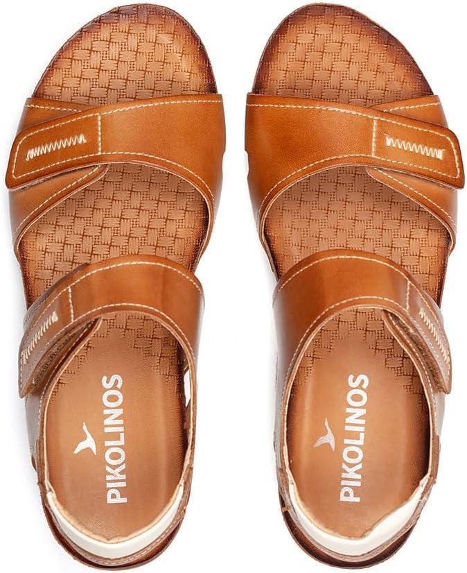 image:imageSandales Semelles compenses en Cuir Mahon pour FemmeBrandy