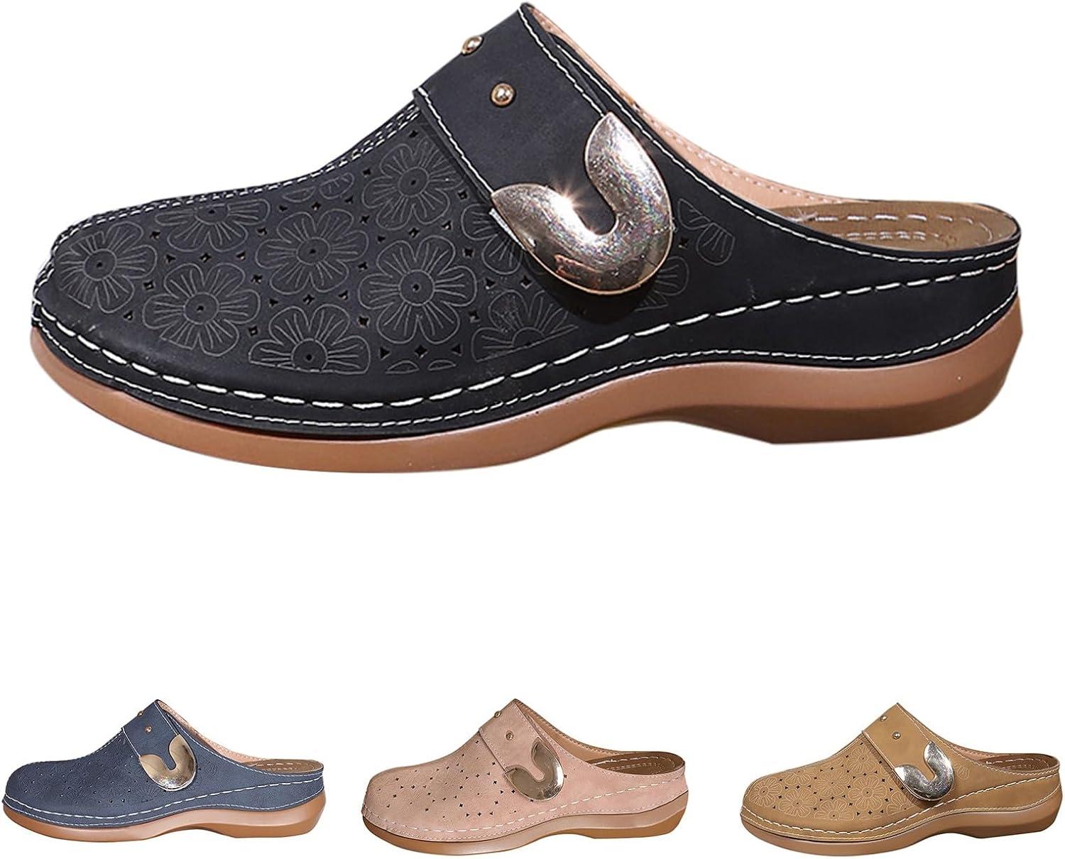 image:imageSandales Confort Femme t Mode Compenses Plateforme Chaussure Chaussons Confortable Bout Ferm Pantoufles AntiDrapant Chaussures De Plage Claquettes Lger MulesY3 Black