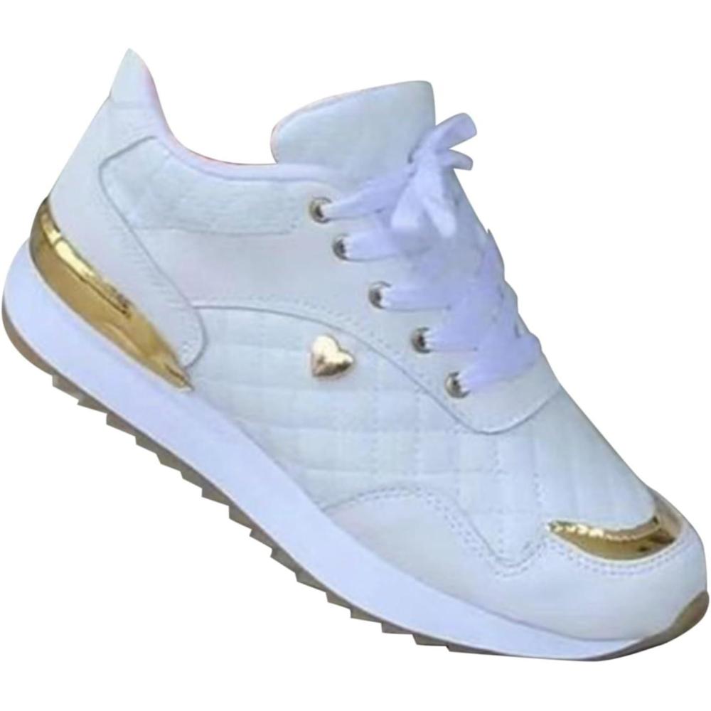 image:imageChaussures Hallux Valgus Femme Chaussures course dcontractes respirantes assorties aux couleurs pour femmes Confortable Orthopdique Marche Basket Chaussu Respirantes Antidrapantes BasquettesBlanc